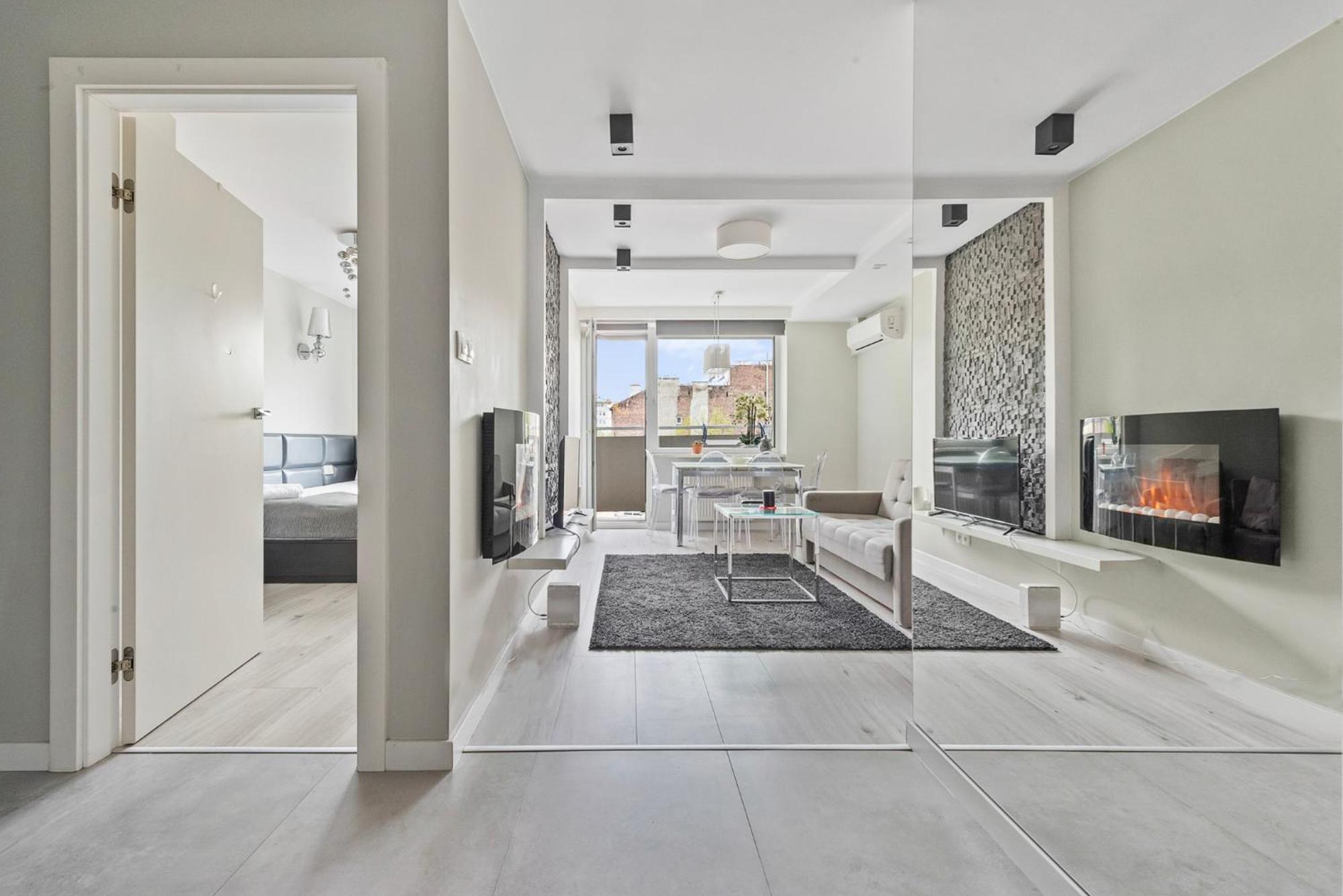 Rentplanet - Apartament Mokotowska Варшава Екстер'єр фото